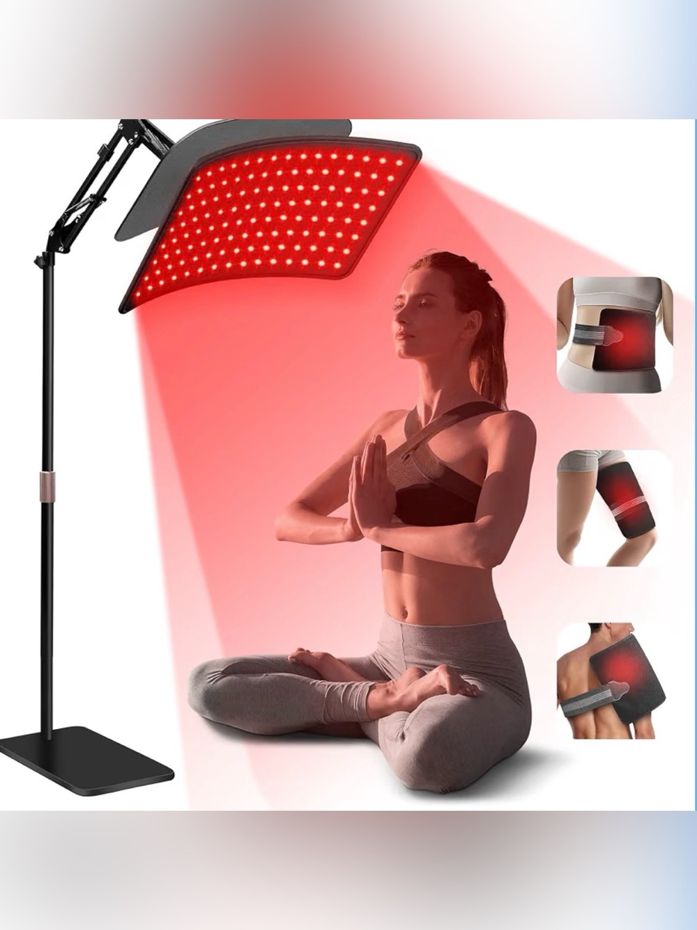 Red Light Therapy Panel – 660nm & 850nm, 2-in-1